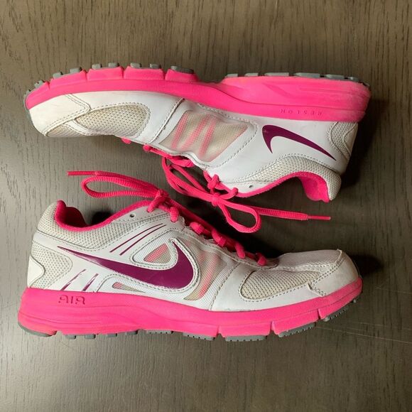 Nike Air Relentless 3 Pink Burgundy Womens Running Shoes | Size 8 - Picture 1 of 8